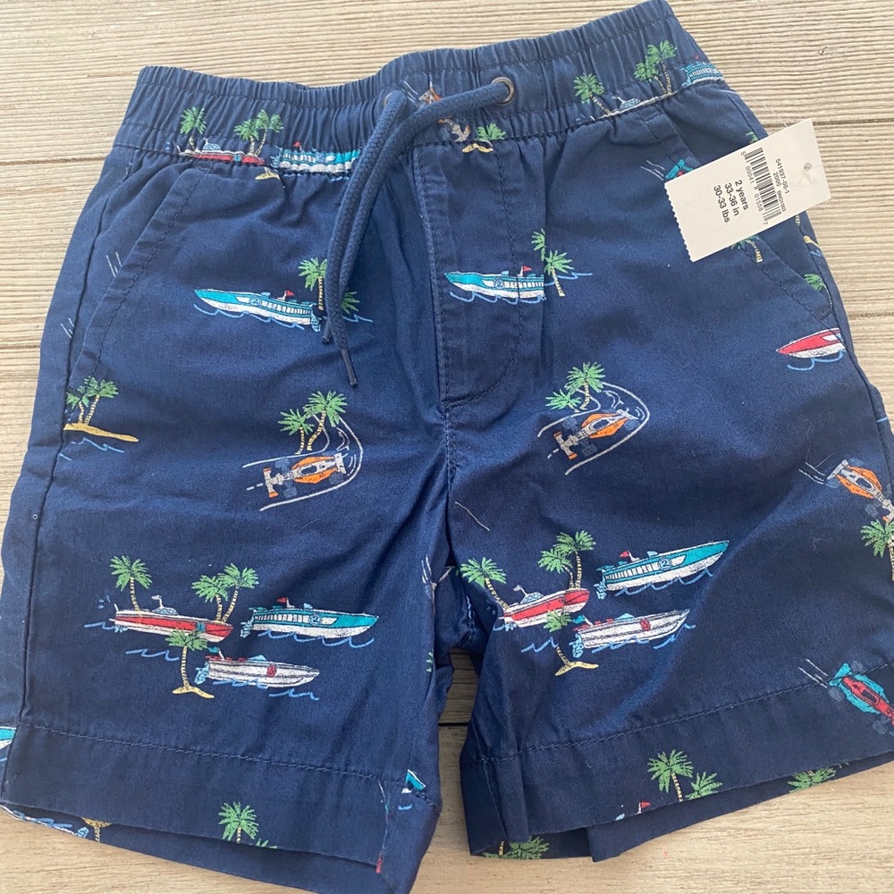 Gap blue boaters shorts. 2T